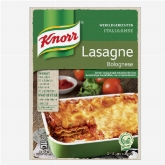 Knorr Wereldgerechten Italiaanse lasagne bolognese 191g