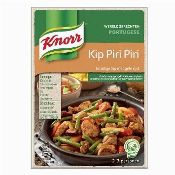 Knorr Plats du monde Poulet épicé piri-piri (Portugal) 260 g