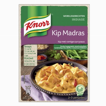 Knorr Worldwide Dishes pollo al estilo Madrás 325 g