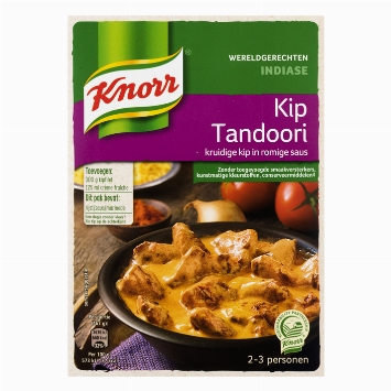 Knorr Wereldgerechten Indiase kip tandoori 297g