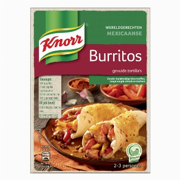 Knorr Wereldgerechten Mexicaanse burritos 223g